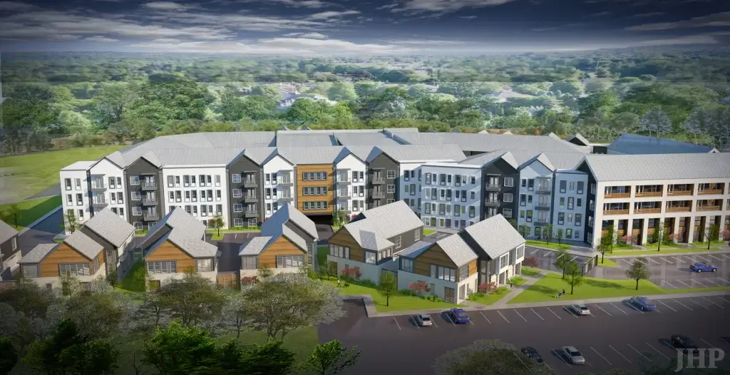 rendering of the hayden apartments dallas