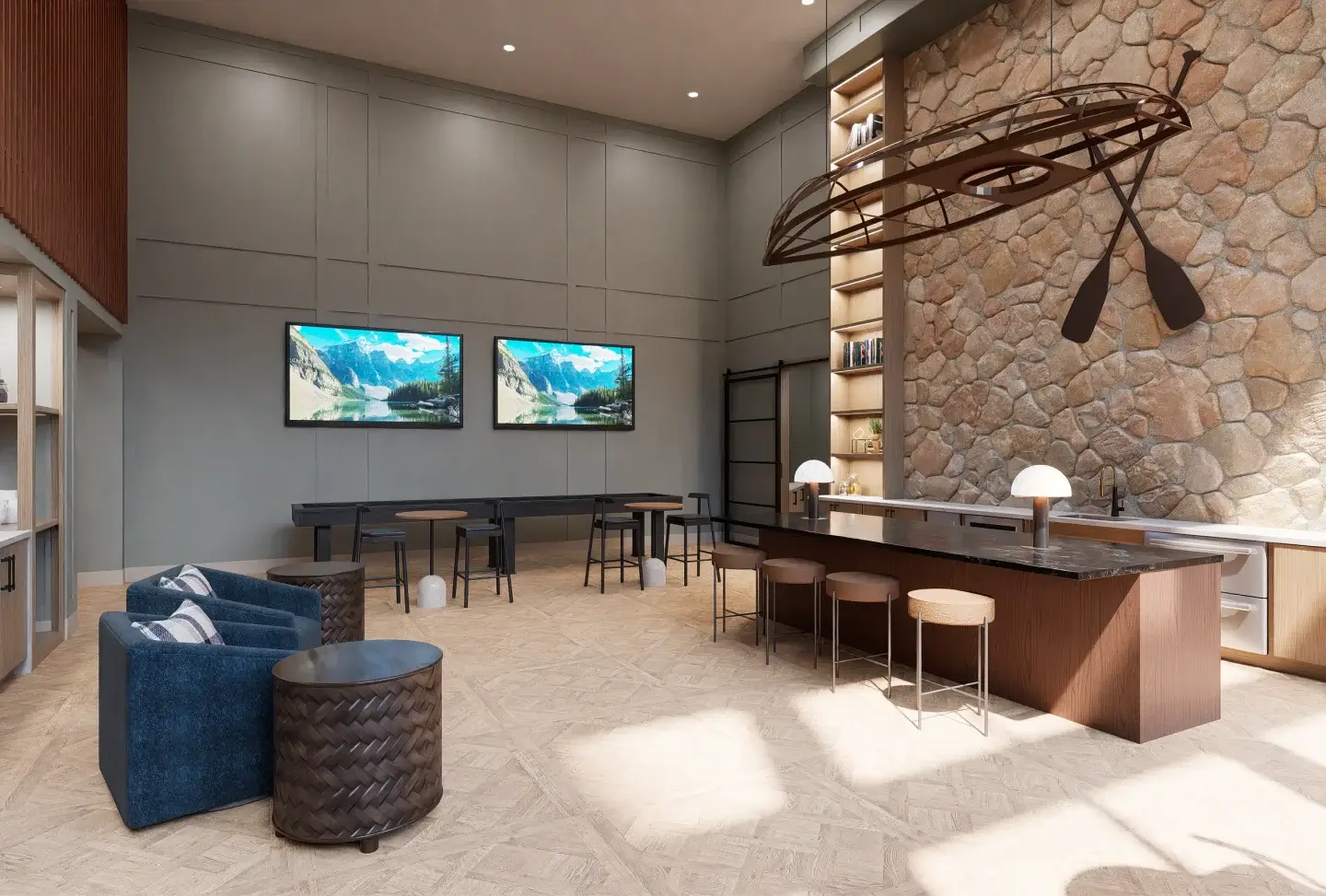 dallas apartments for rent the hayden clubroom counter 2 dynamic