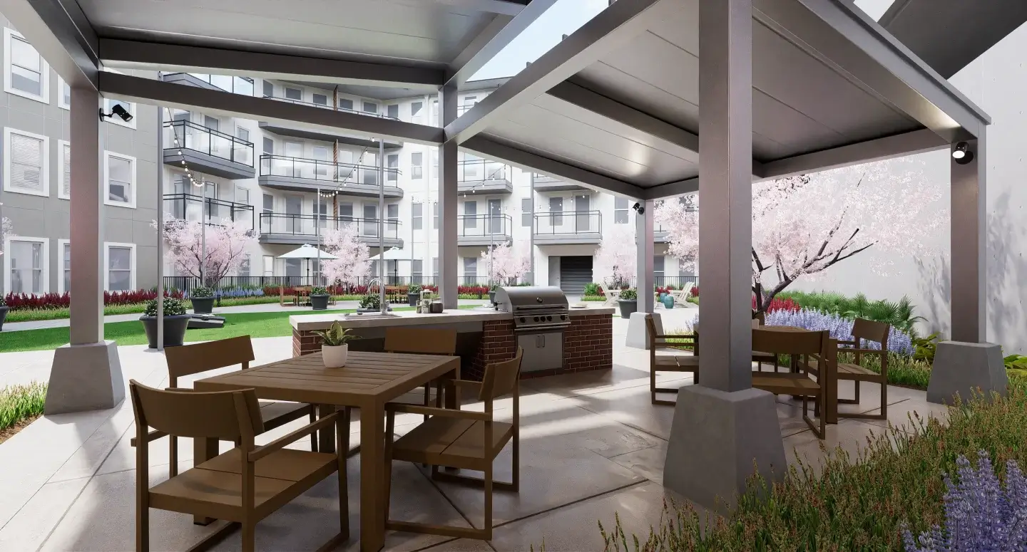 courtyard grill table dynamic